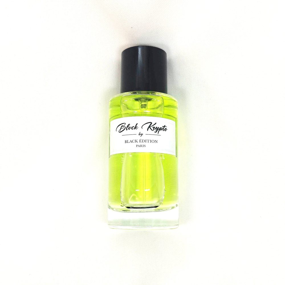 Black Krypton black édition extrait parfum