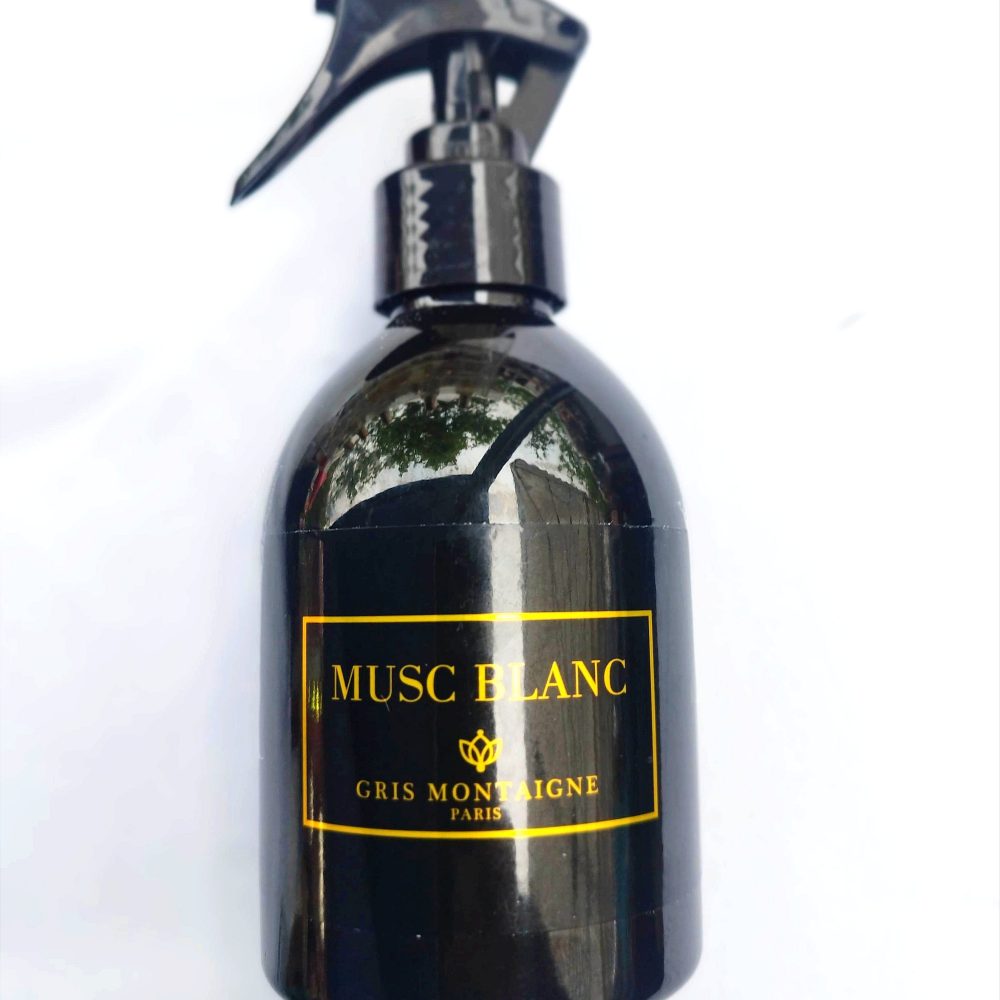 MUSC BLANC GRIS MONTAIGNE PARIS PARFUM TEXTILE