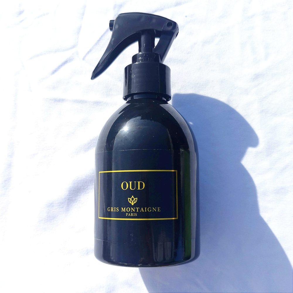 OUD GRIS MONTAIGNE PARIS PARFUM TEXTILE